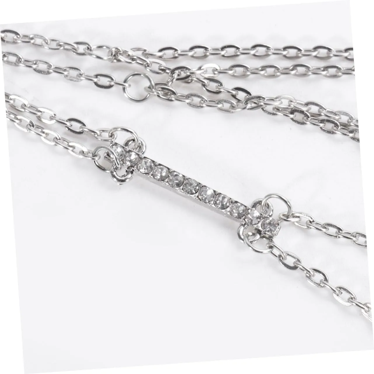 1pc Women Anklet Barefoot Chain Jewelry Sterling Silver Anklets Sparkle Sandals Sterling Adjustable
