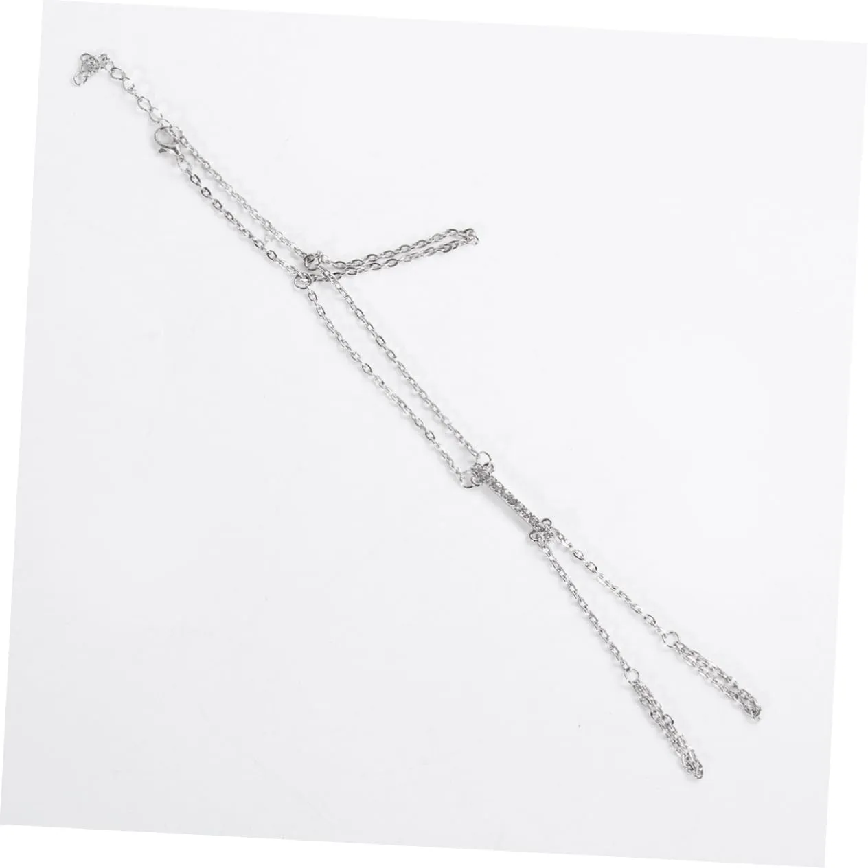 1pc Women Anklet Barefoot Chain Jewelry Sterling Silver Anklets Sparkle Sandals Sterling Adjustable
