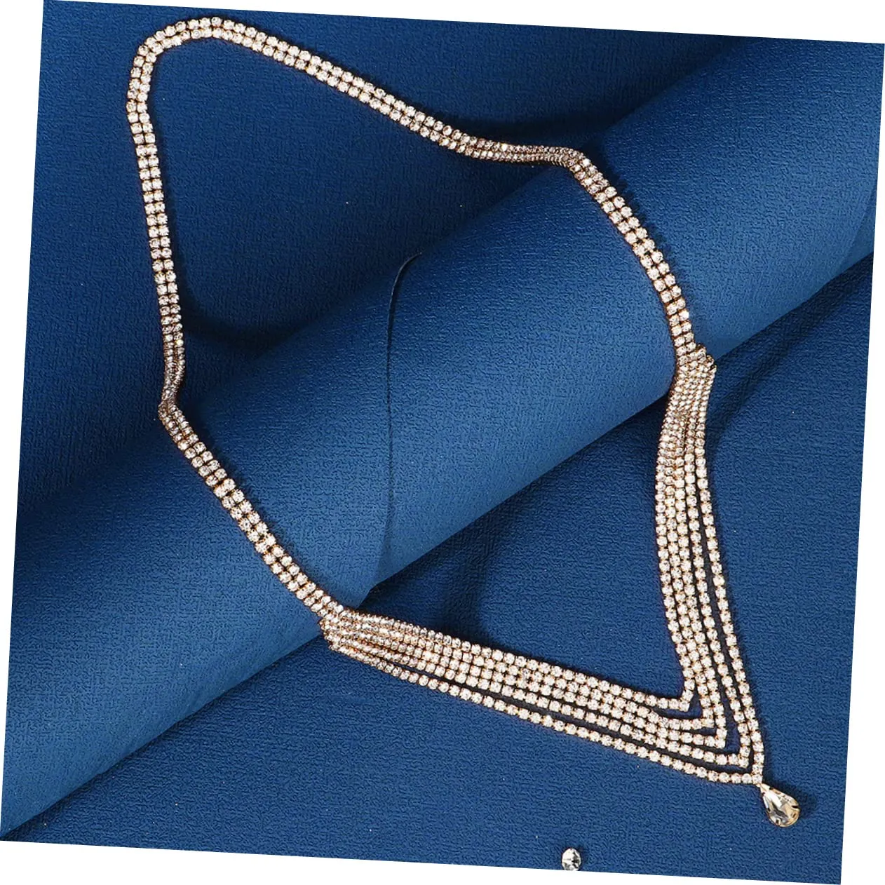 3pcs Rhinestone Chain for Women Elegant Bridal Hair Jewelry Decorative Headpiece for Weddings Birthdays and Special Occasions Eye-catching Design Stable Fit Stunning Accessory