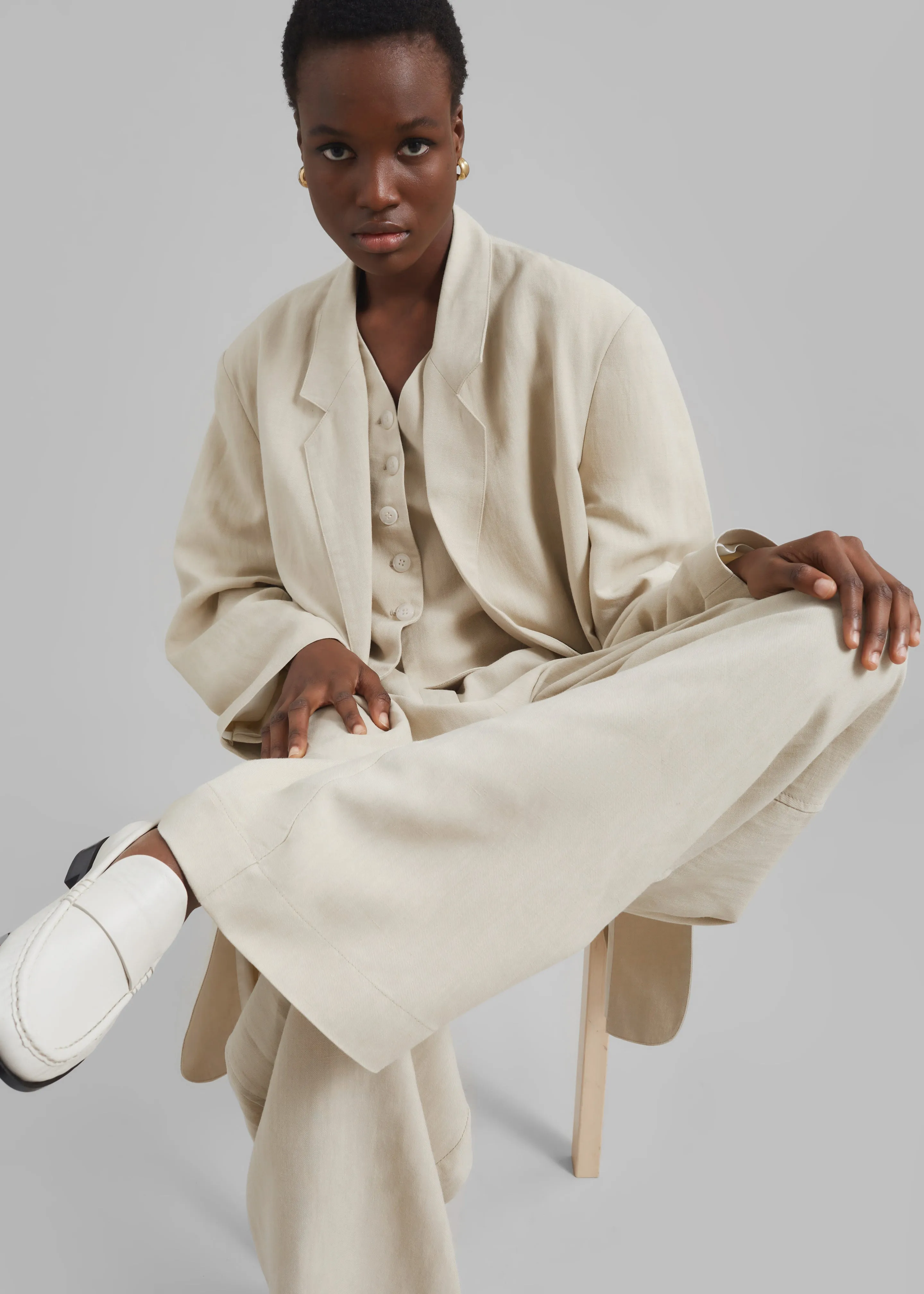 Aiden Blazer - Beige