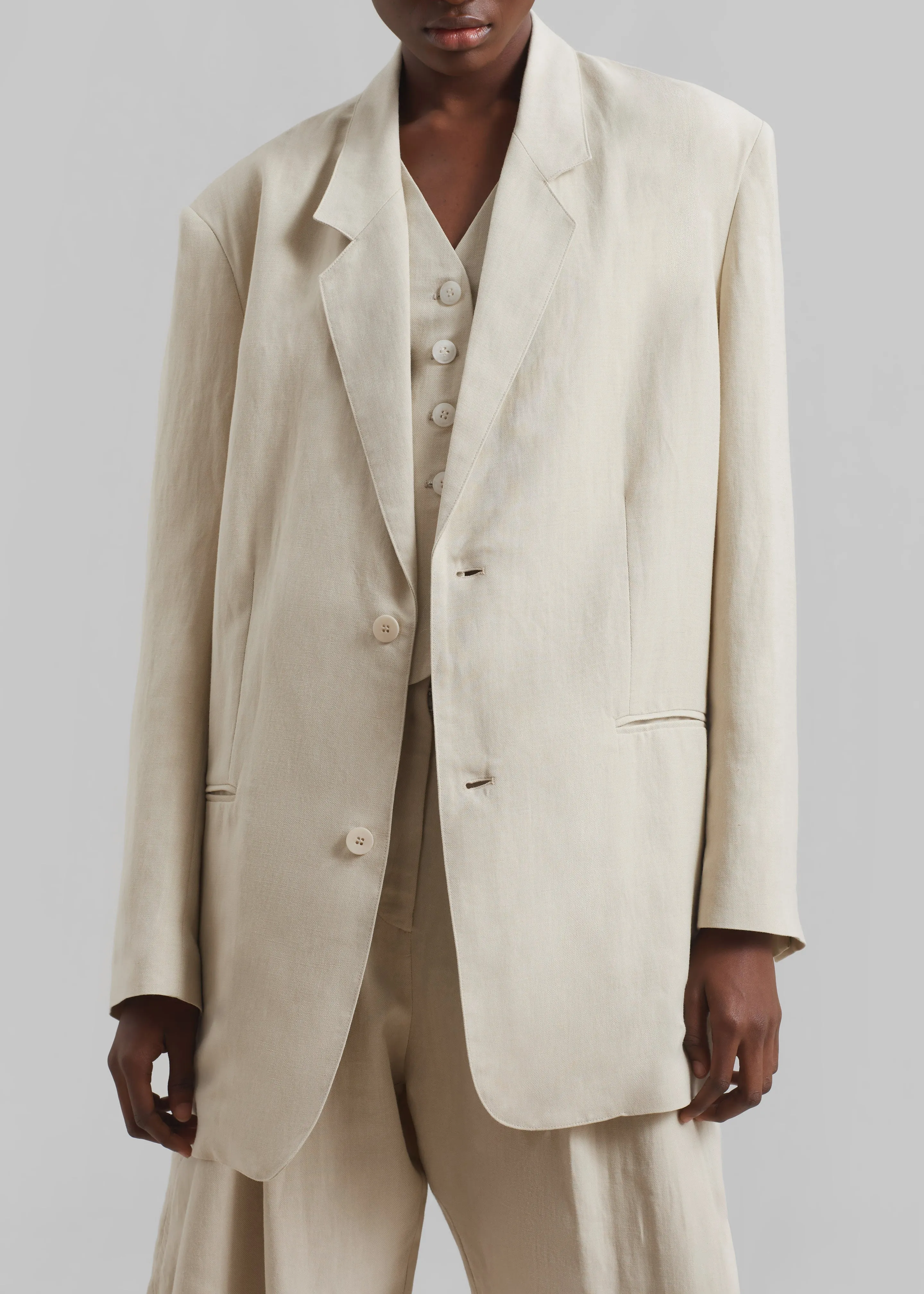 Aiden Blazer - Beige