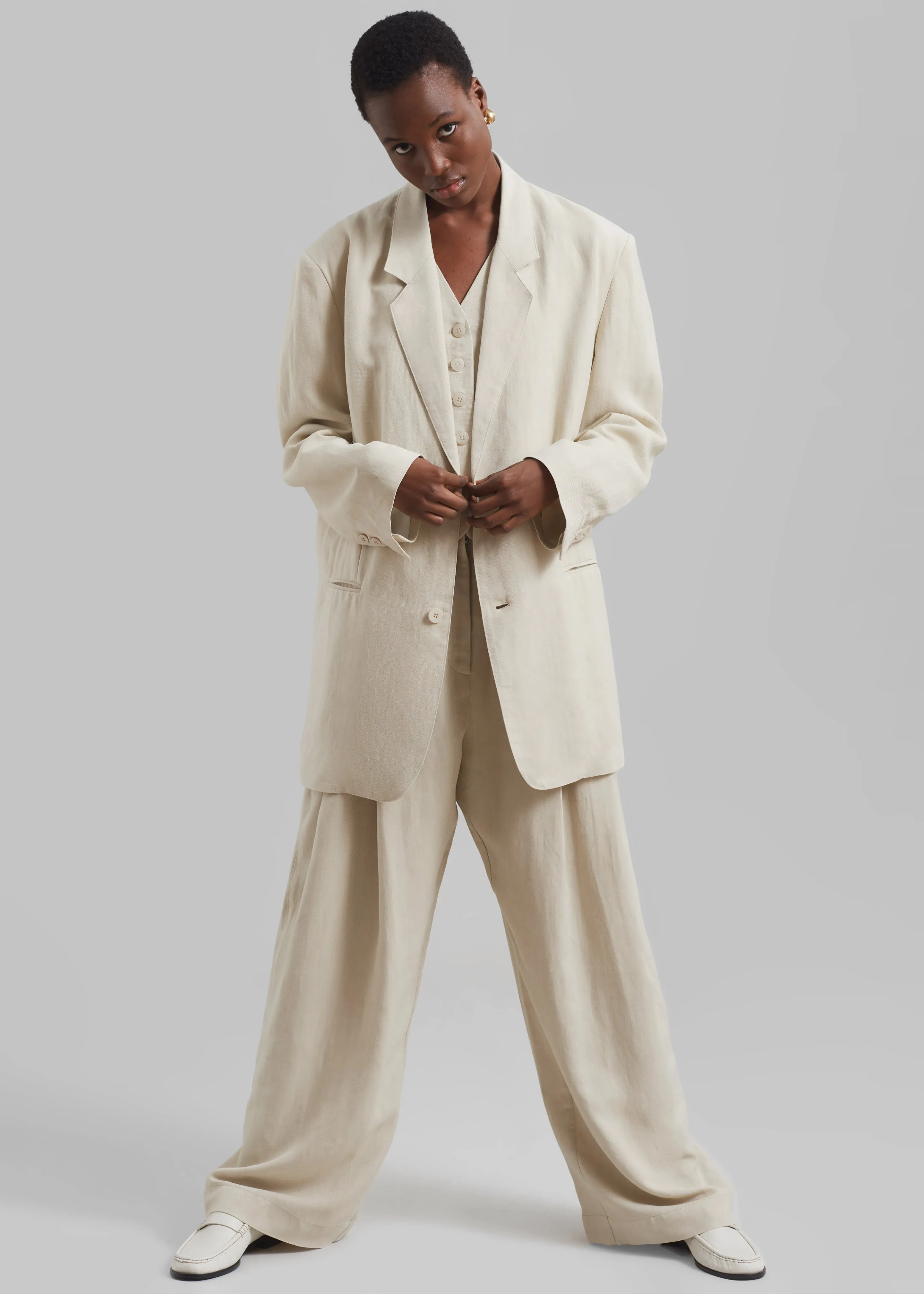 Aiden Blazer - Beige