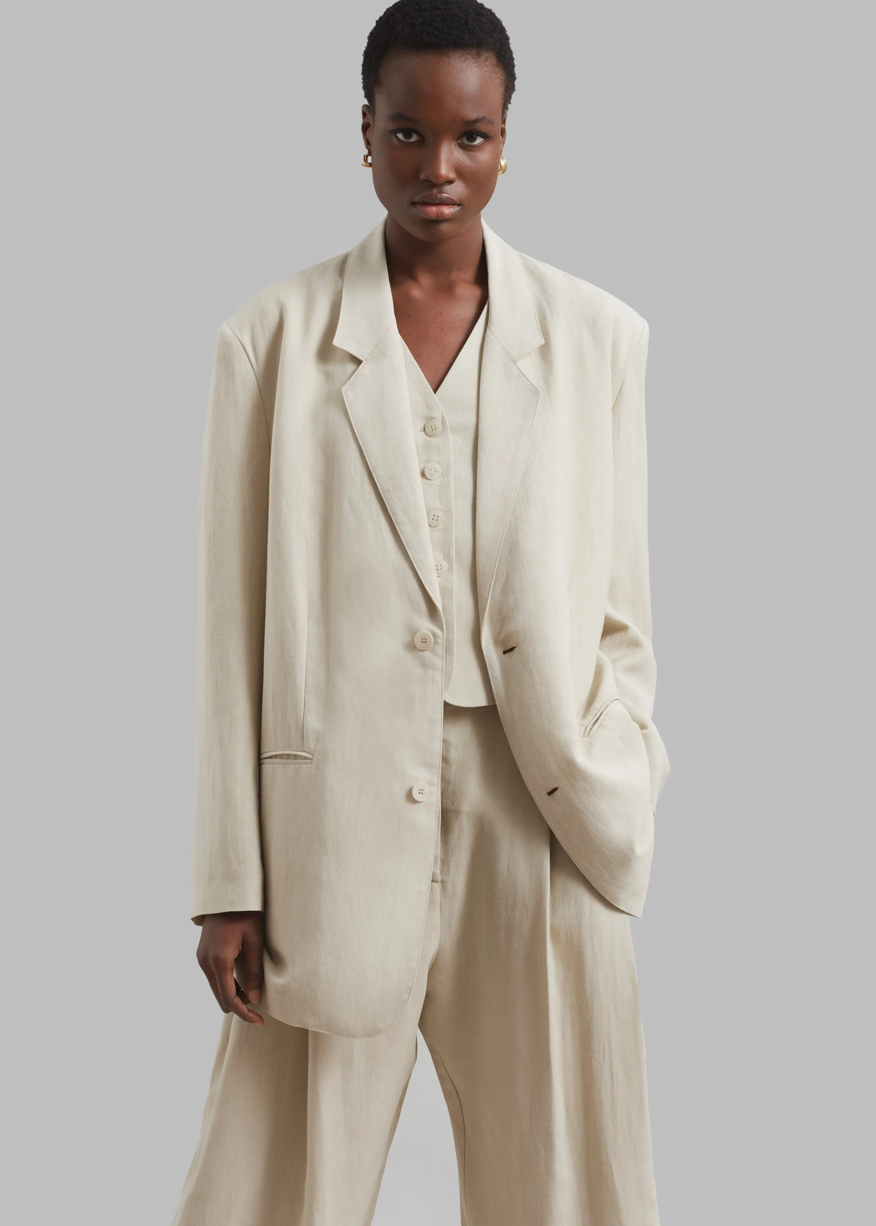 Aiden Blazer - Beige