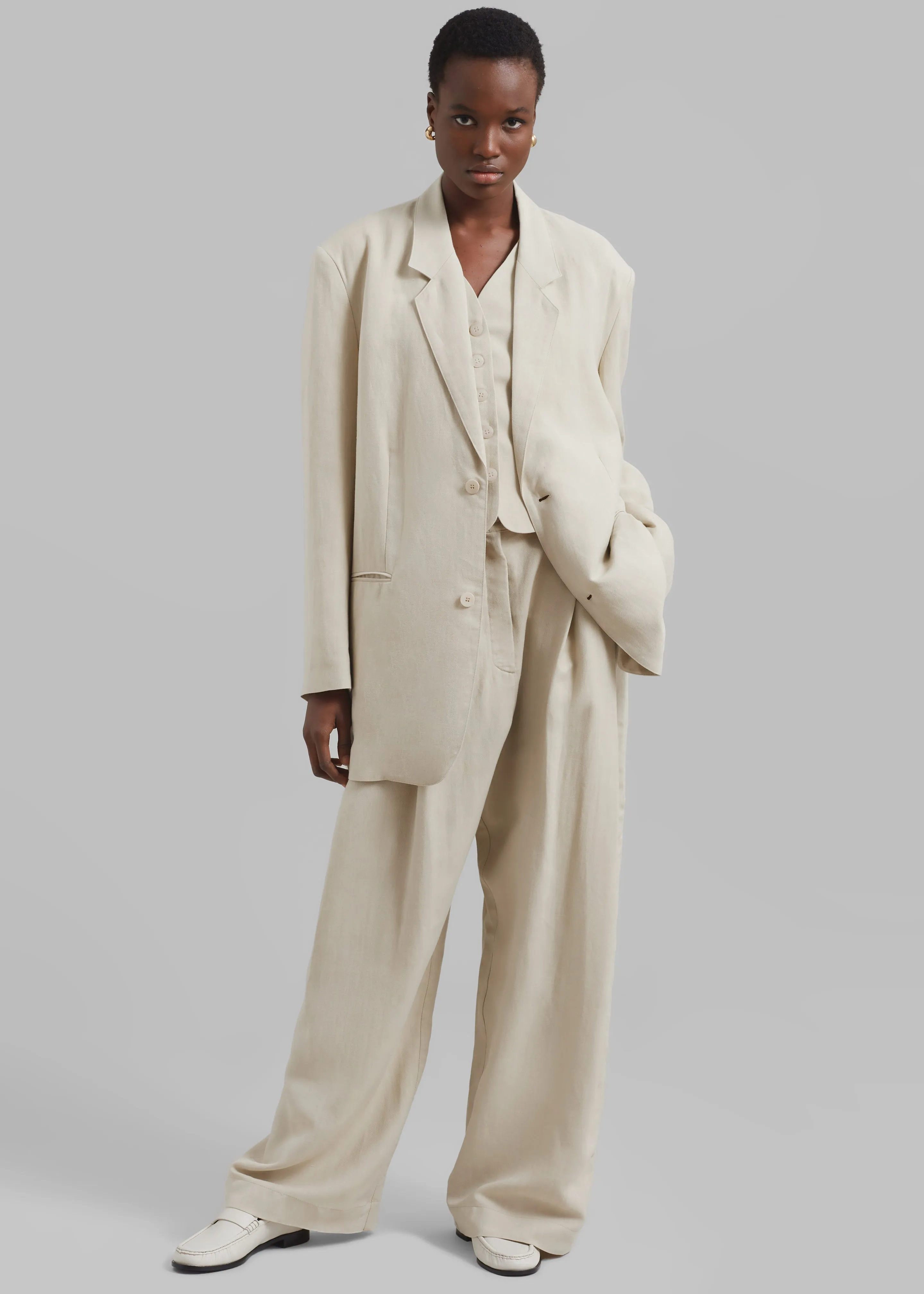Aiden Blazer - Beige