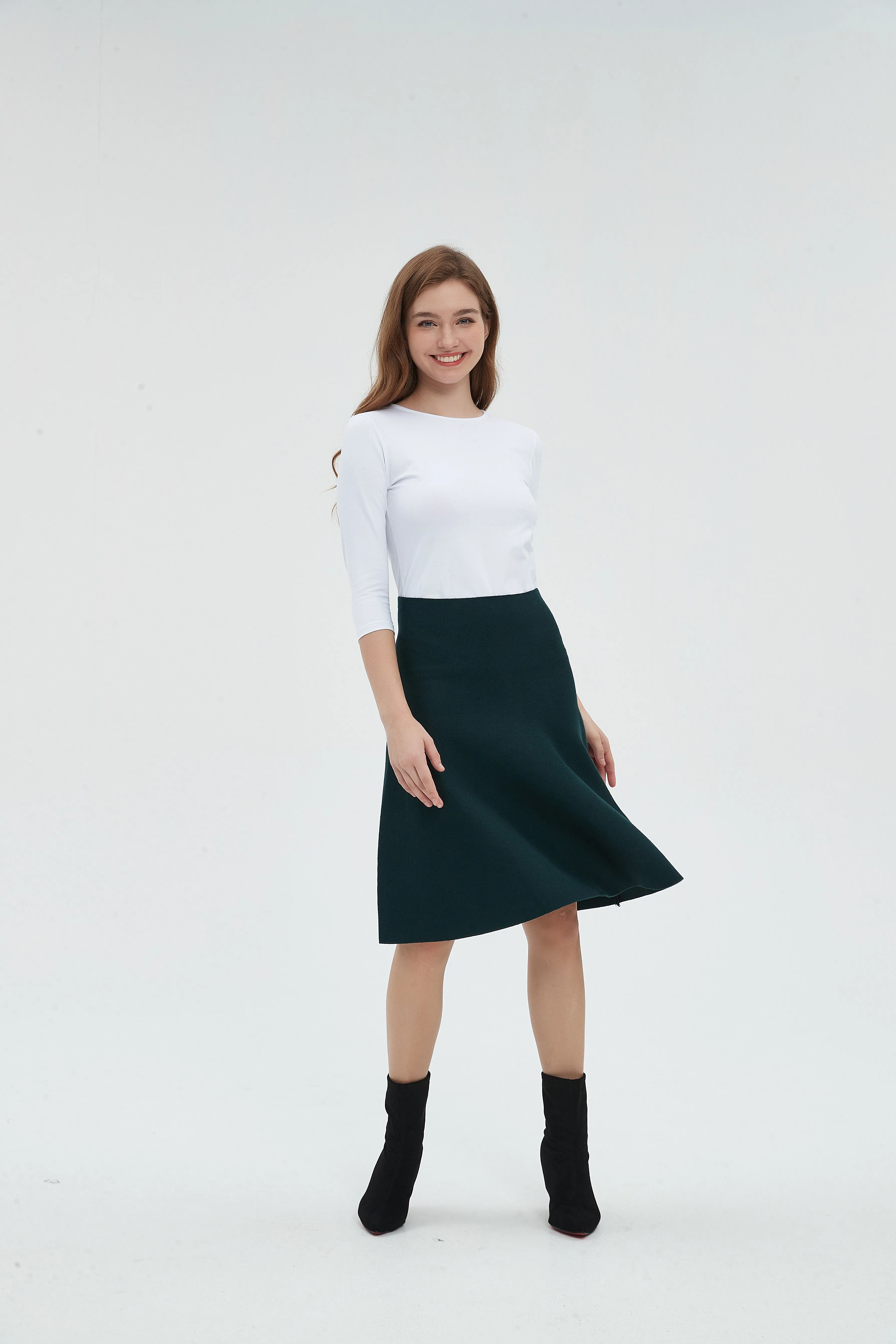 AMAZING  MM SKIRT - HUNTER GREEN