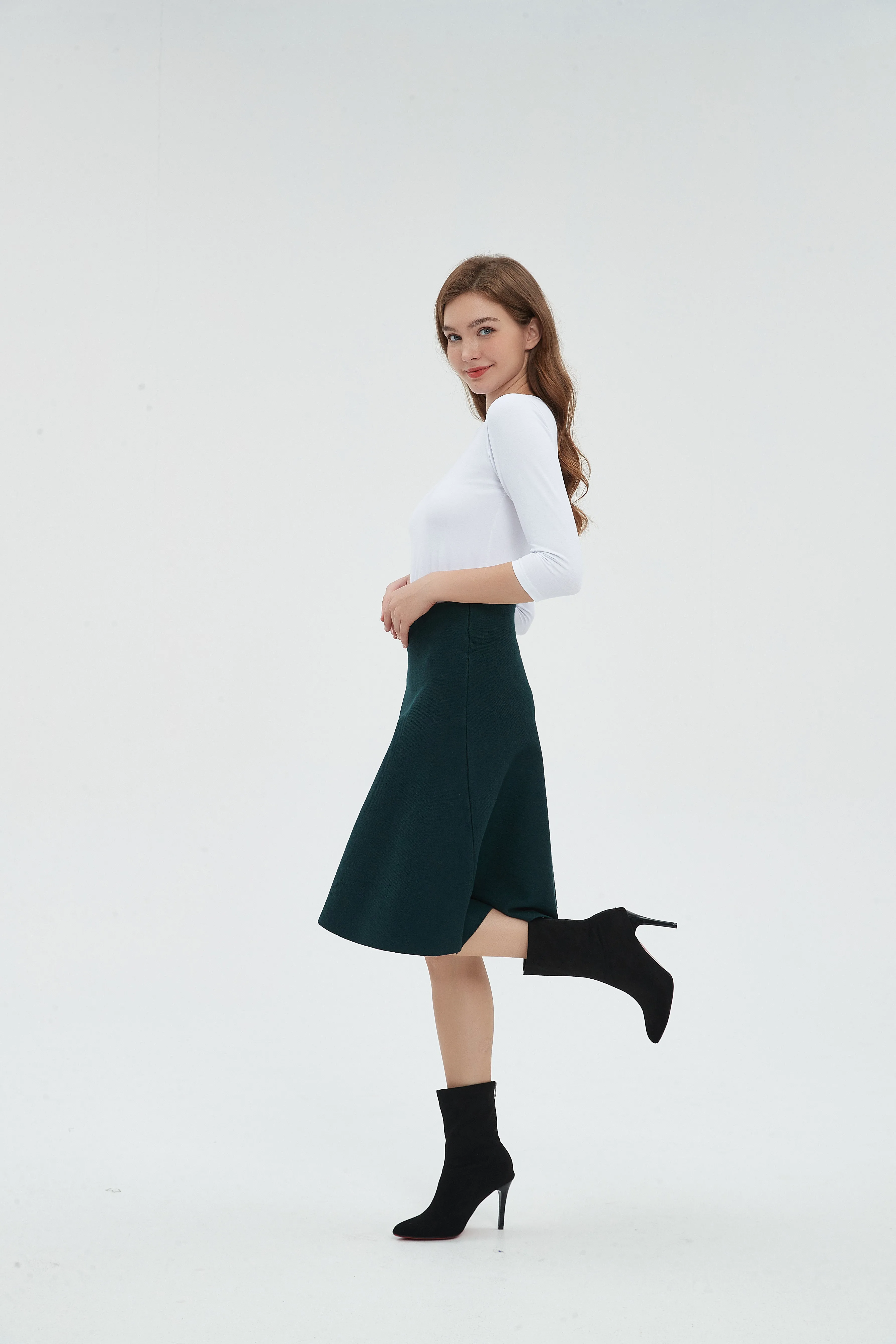 AMAZING  MM SKIRT - HUNTER GREEN