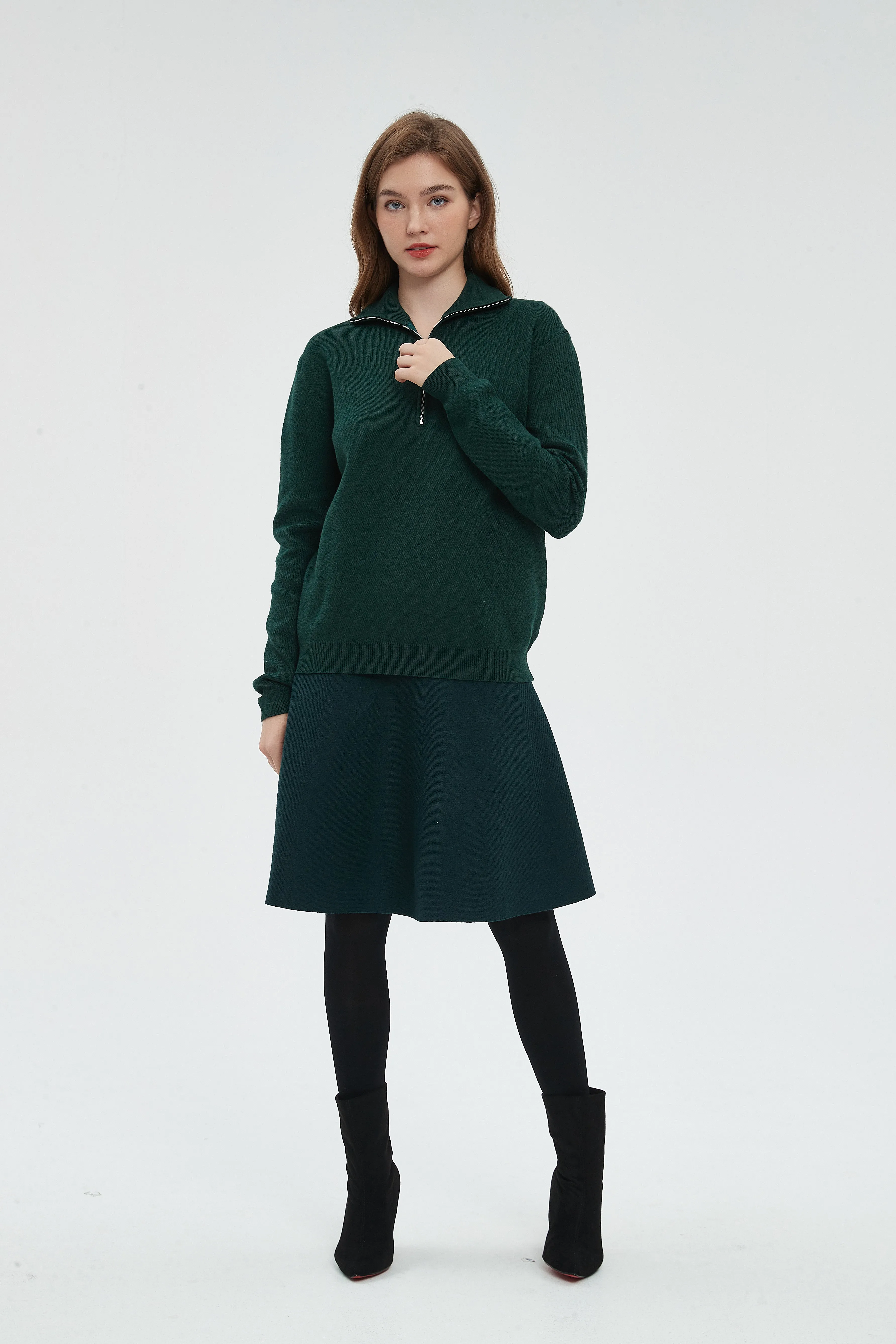 AMAZING  MM SKIRT - HUNTER GREEN