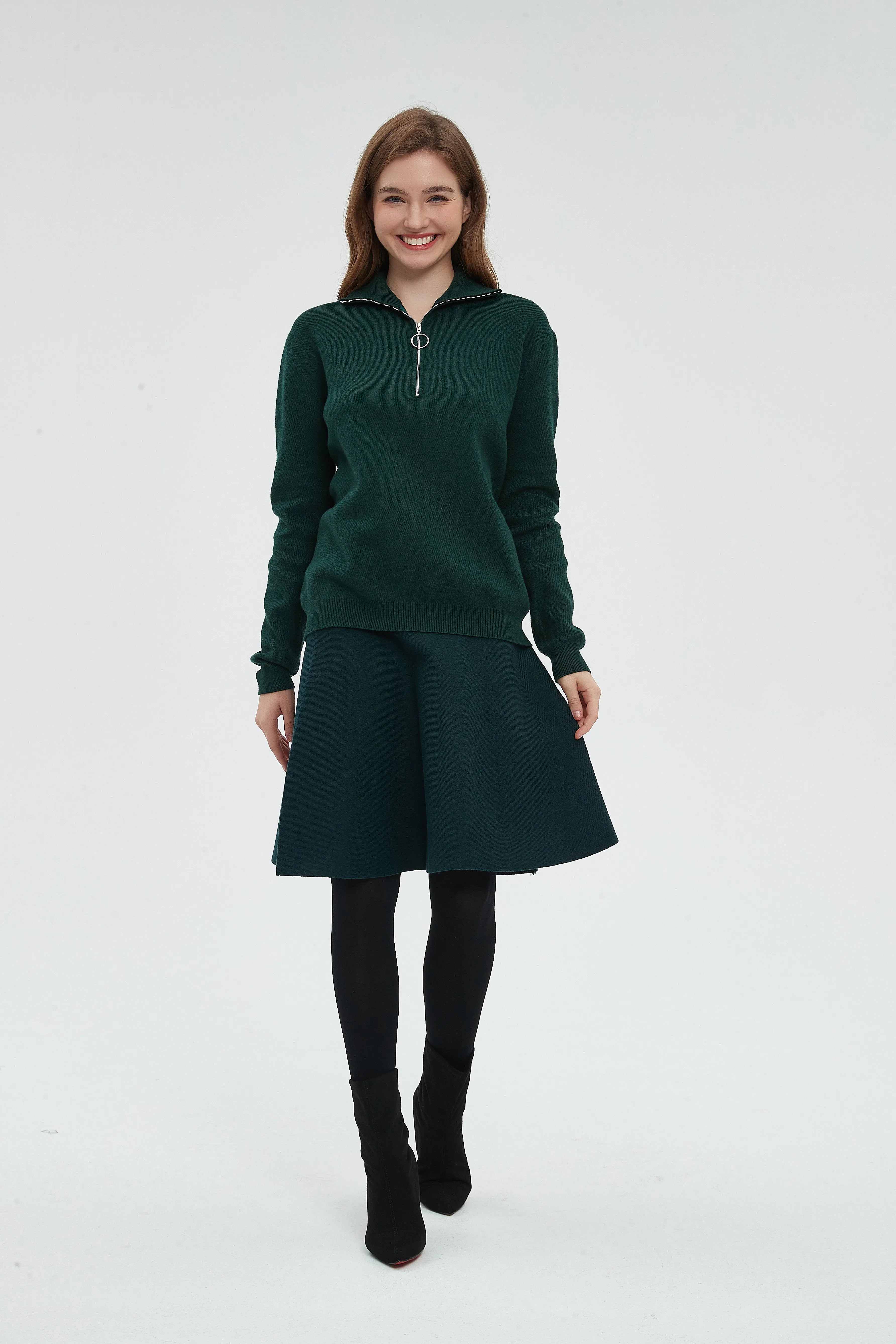 AMAZING  MM SKIRT - HUNTER GREEN