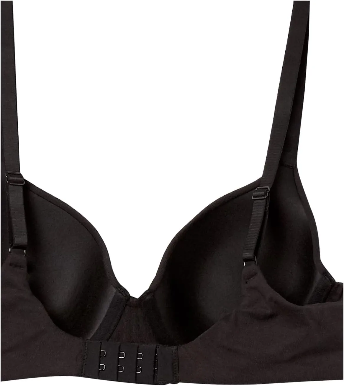 Amazon Essentials T-Shirt Bras for Women, Comfortable Underwire, Pack of 2