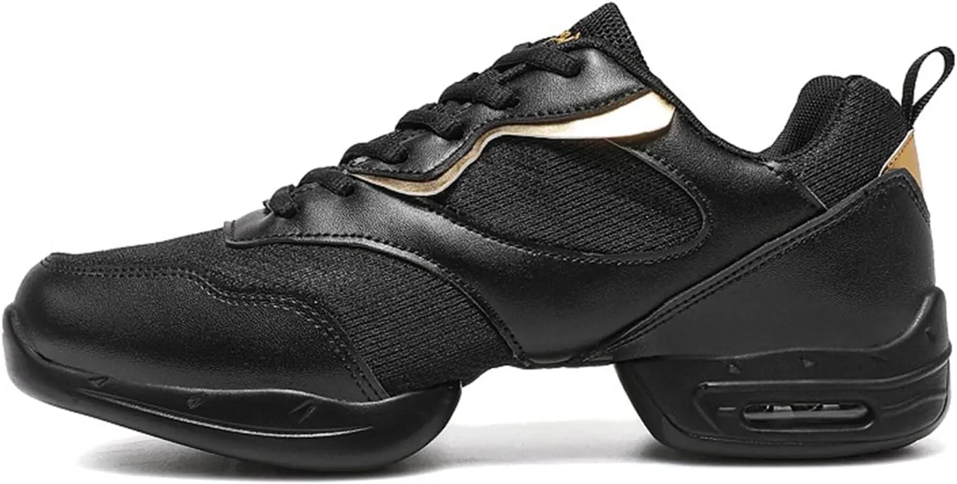 AOQUNFS Men Latin Dance Shoes Salsa Practice Competion Causul Dance Sneakers,Mode 201