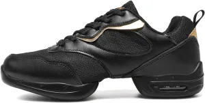 AOQUNFS Men Latin Dance Shoes Salsa Practice Competion Causul Dance Sneakers,Mode 201