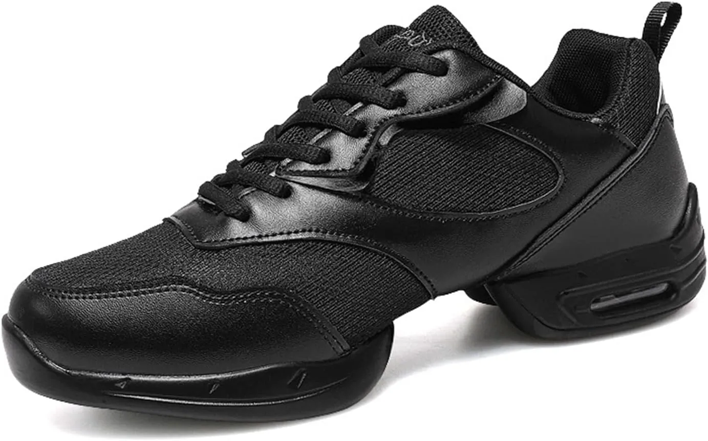 AOQUNFS Men Latin Dance Shoes Salsa Practice Competion Causul Dance Sneakers,Mode 201