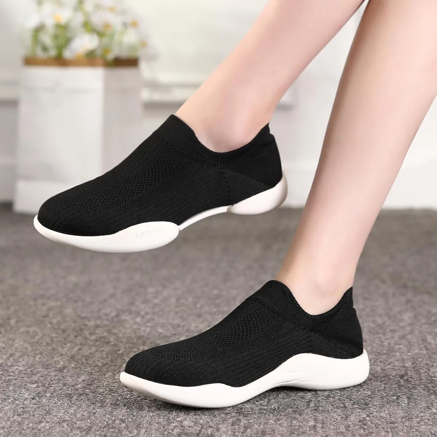 AOQUNFS Women Practice Dance Shoes Social Dance Sneaker Beginner Dance Ballroom Salsa Shoes