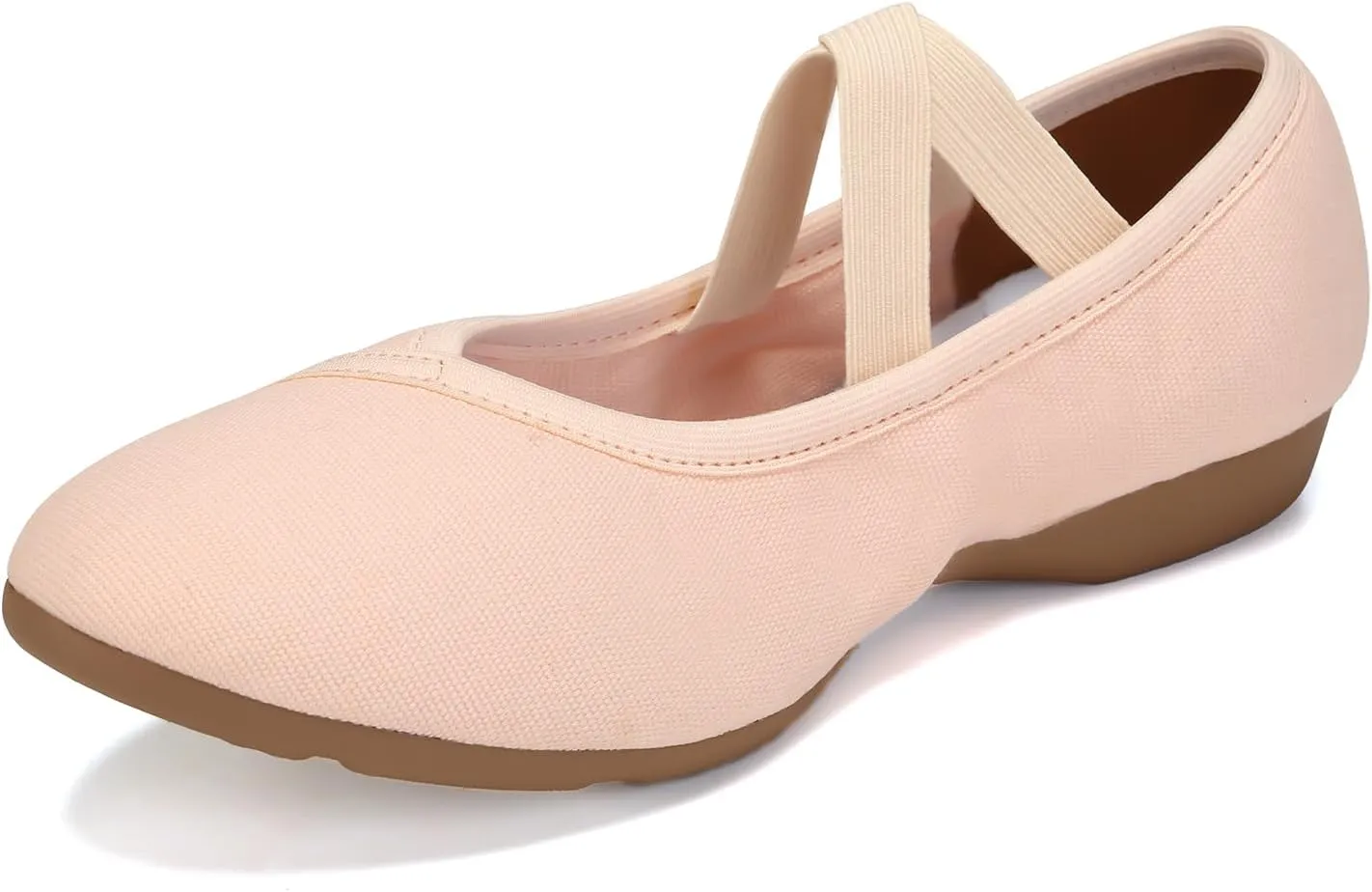 AOQUNFS Womens Latin Dance Shoes Close Toe Ballroom Dance Practice Performance Shoes,Model XMY-JCD