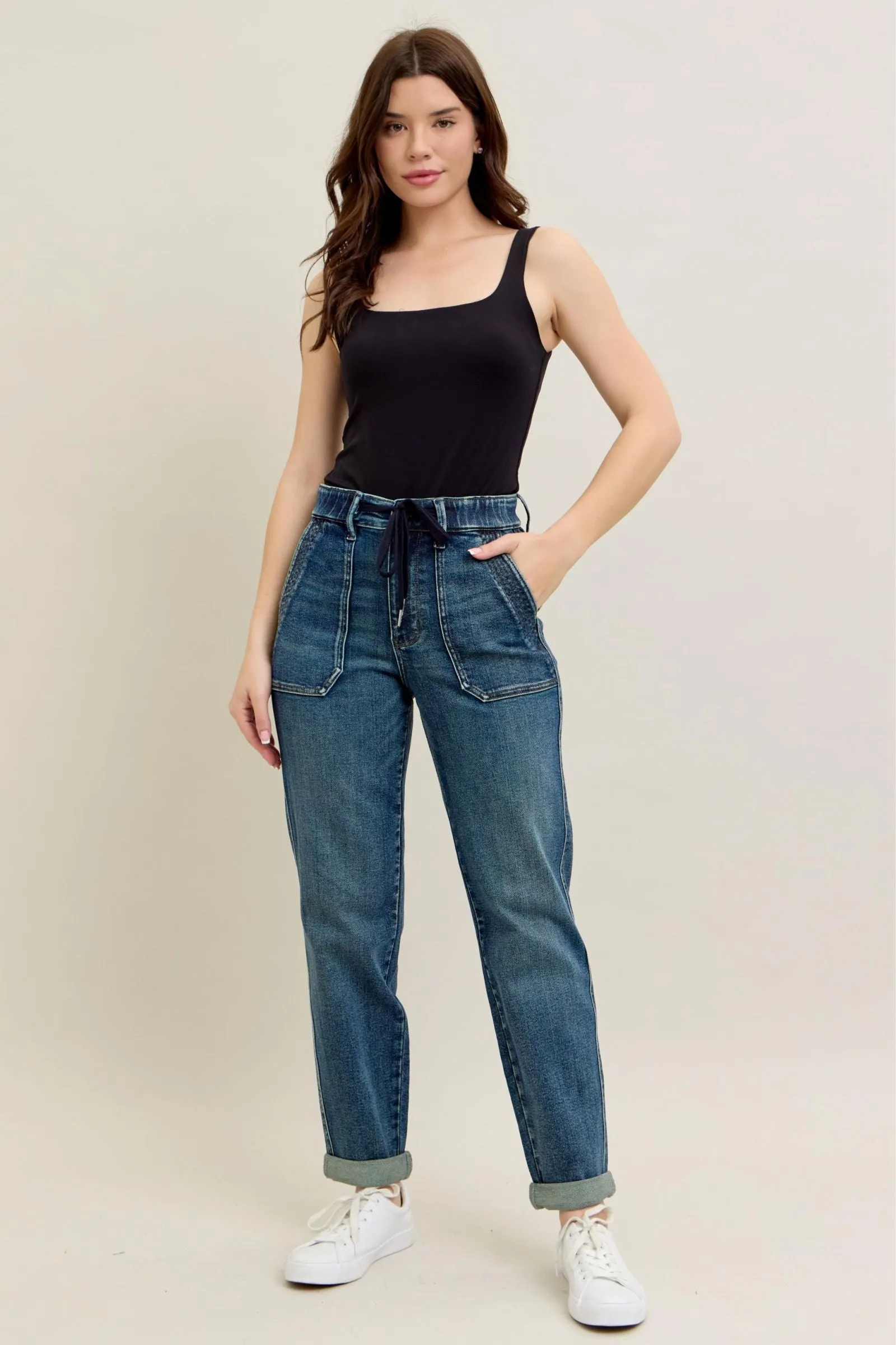 Arriving 5/14 - Judy Blue High Waist Vintage Wash Jogger