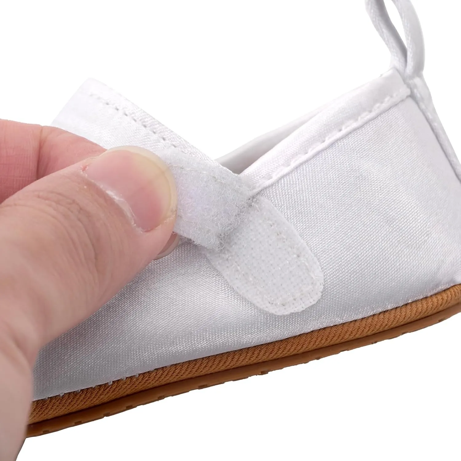 Baby Girls Princess Shoes Bowknot Soft Sole Mary Jane Flat Non Slip Wedding Dress Shoes for Infant Toddlers