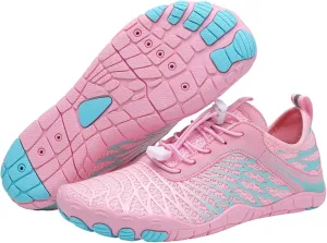 Barefoot Shoes for Women Waterproof Trail Running Non-Slip Hike Barefoot Footwear Womens Hiking Quick Drying Shoes with Wide Toe Box