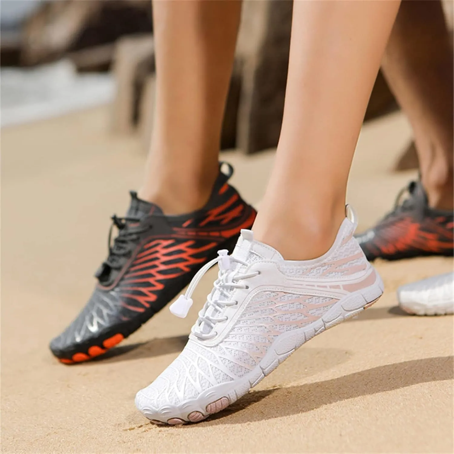 Barefoot Shoes for Women Waterproof Trail Running Non-Slip Hike Barefoot Footwear Womens Hiking Quick Drying Shoes with Wide Toe Box