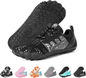 Barefoot Shoes Women Men, Hike Barefoot Womens Men Barefoot Hiking Beach Grounding Shoes Footwear for Travel, Pro Five Toe Shockproof and Anti Collision Wide Toe Box