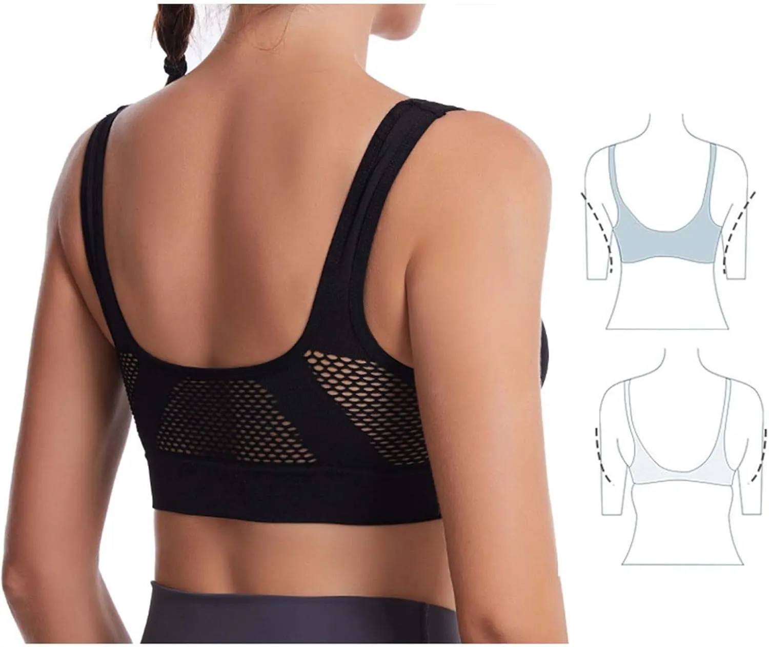 Bra for Women Wireless Bras Active Everyday Bras Padded Ladies Bra Bralettes