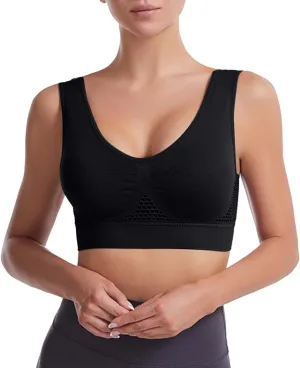 Bra for Women Wireless Bras Active Everyday Bras Padded Ladies Bra Bralettes