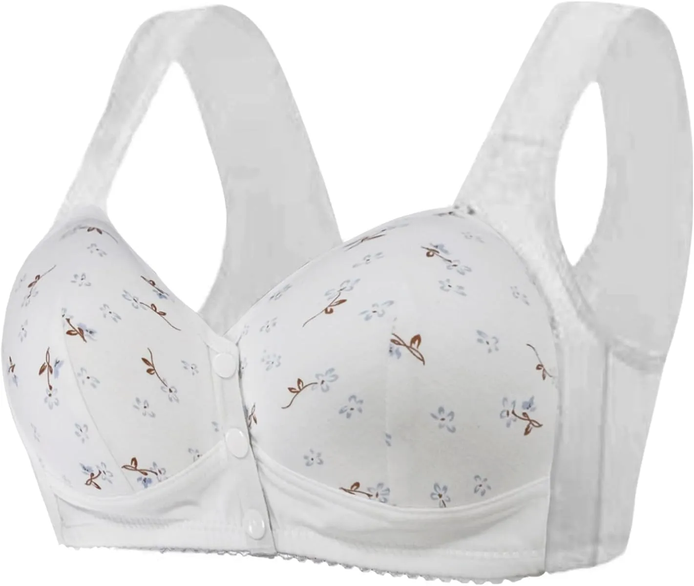 Bras for Women No Underwire Push Up Bras for Women Pack No Underwire Women's Bras Plus Size Front Closure Bras