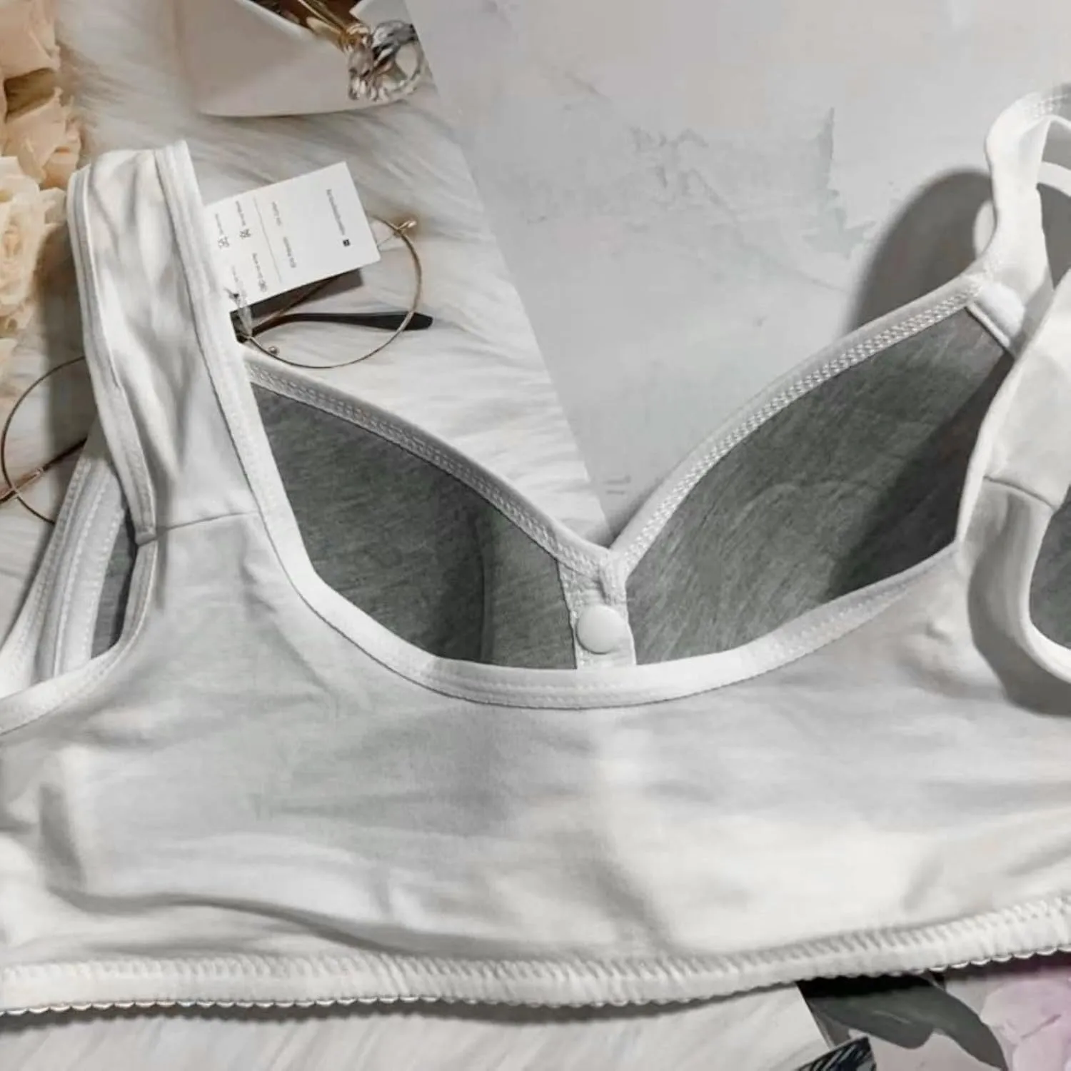 Bras for Women No Underwire Push Up Bras for Women Pack No Underwire Women's Bras Plus Size Front Closure Bras