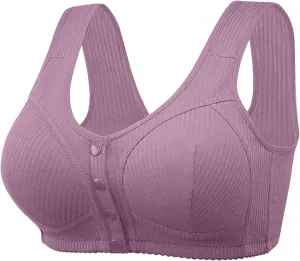 Bras for Women No Underwire Push Up Bras for Women Pack No Underwire Women's Bras Plus Size Front Closure Bras