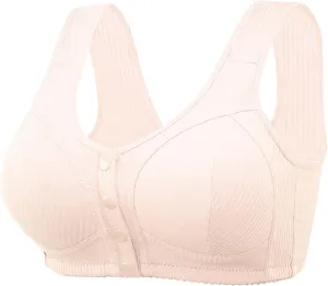 Bras for Women No Underwire Push Up Bras for Women Pack No Underwire Women's Bras Plus Size Front Closure Bras