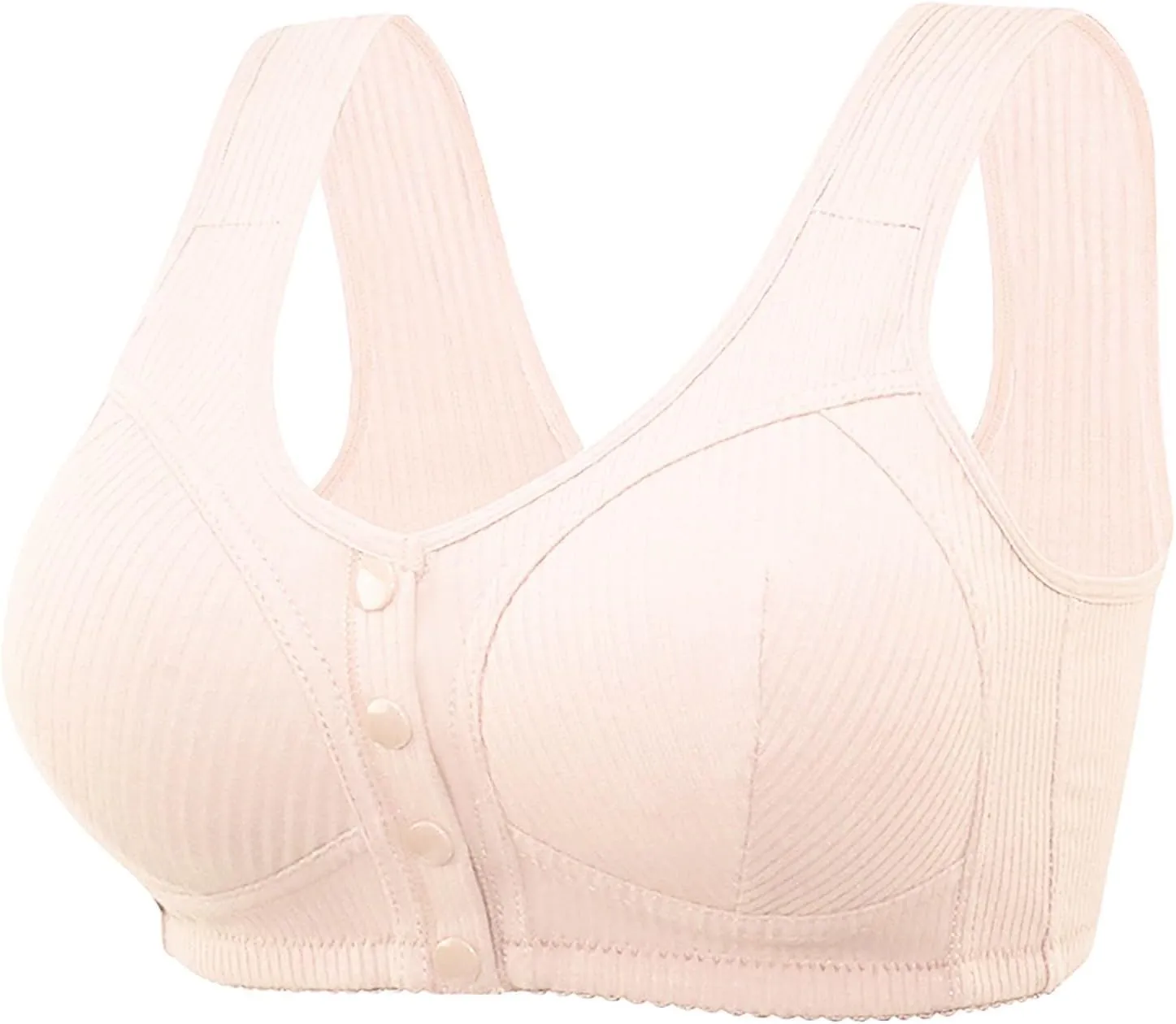Bras for Women No Underwire Push Up Bras for Women Pack No Underwire Women's Bras Plus Size Front Closure Bras