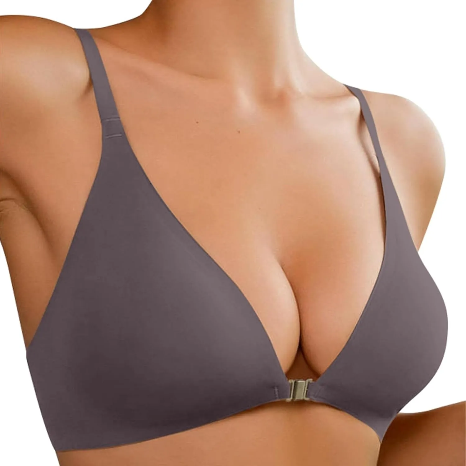 Bras for Women Wirefree Bras Adjustable Straps Everyday Bra Padded Stretch Bra
