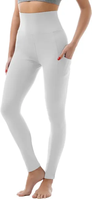 CADITEX Leggings with Pockets for Women - Women Leggings High Waisted Buttery Soft Gym Yoga Pants for Workout Athletic