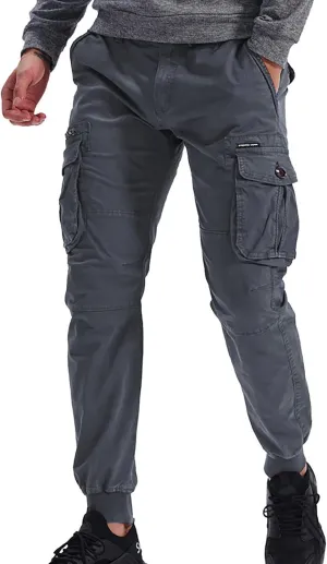 Cargo Pants for Men Chino Combat Sweatpants Mens Hiking Sports Tapered Joggers Manly Tactical Pants Multic Pockets