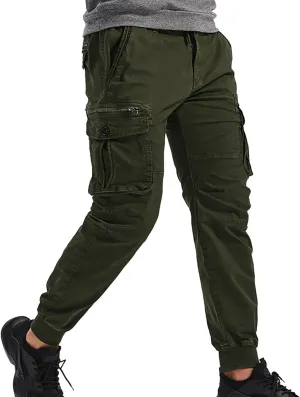 Cargo Pants for Men Chino Combat Sweatpants Mens Hiking Sports Tapered Joggers Manly Tactical Pants Multic Pockets
