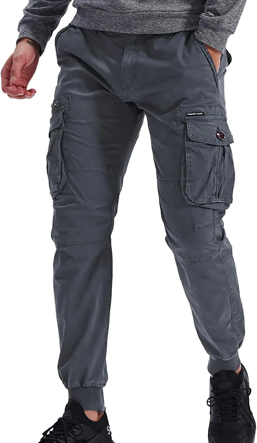 Cargo Pants for Men Chino Combat Sweatpants Mens Hiking Sports Tapered Joggers Manly Tactical Pants Multic Pockets