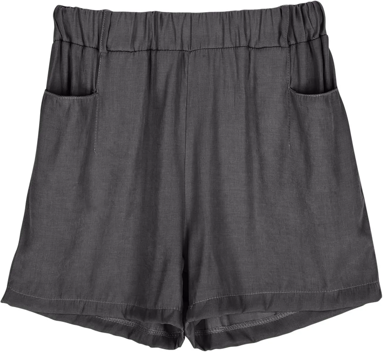 Casual Linen Shorts for Women High Waisted Wide Leg Drawstring Shorts Summer Embroidery Beach Shorts 2025 Outfit