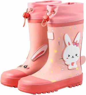 Children's Rain Shoes Boys and Girls Water Shoes Baby Rain Boots Water Boots in Large and Small Girls Dress Shoes