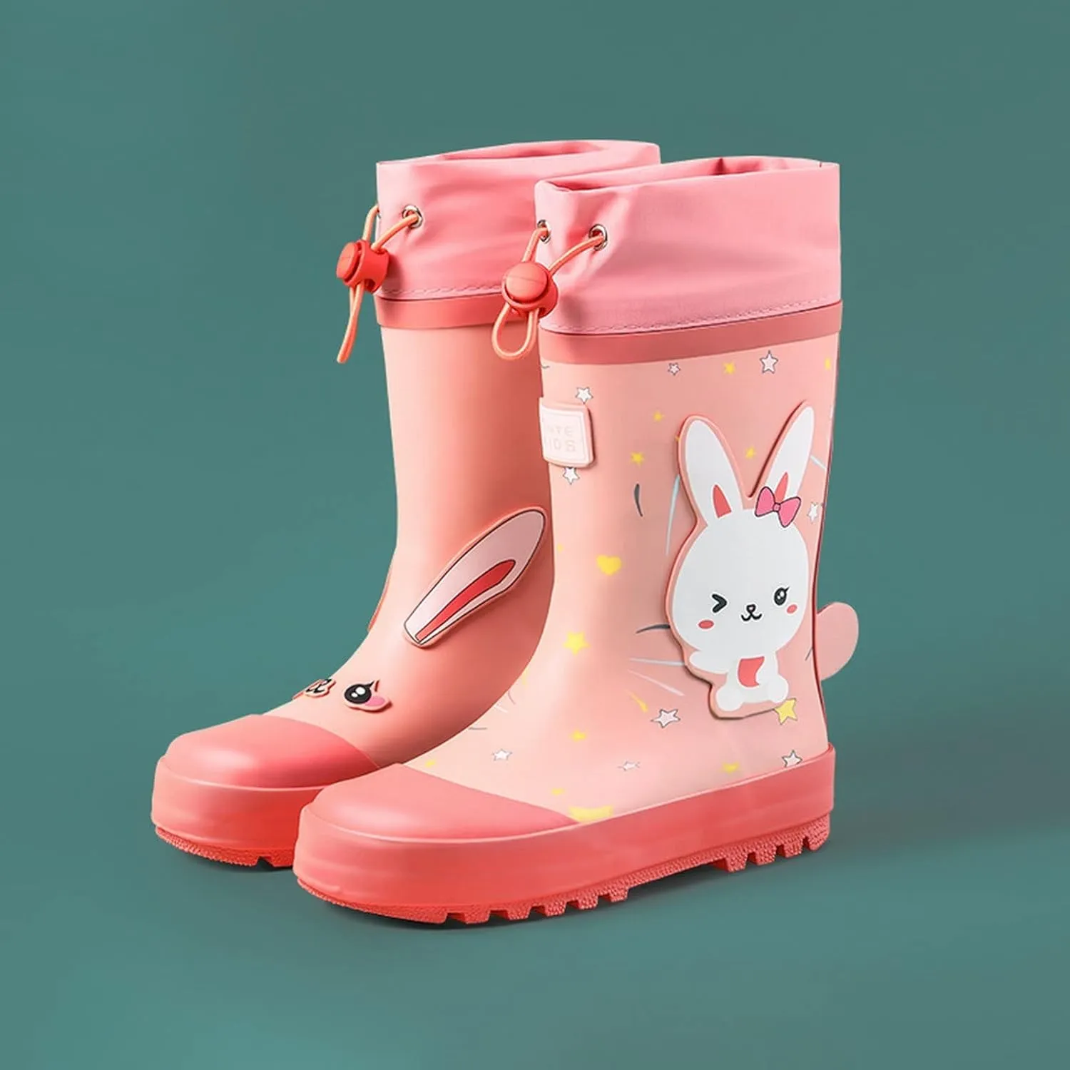 Children's Rain Shoes Boys and Girls Water Shoes Baby Rain Boots Water Boots in Large and Small Girls Dress Shoes