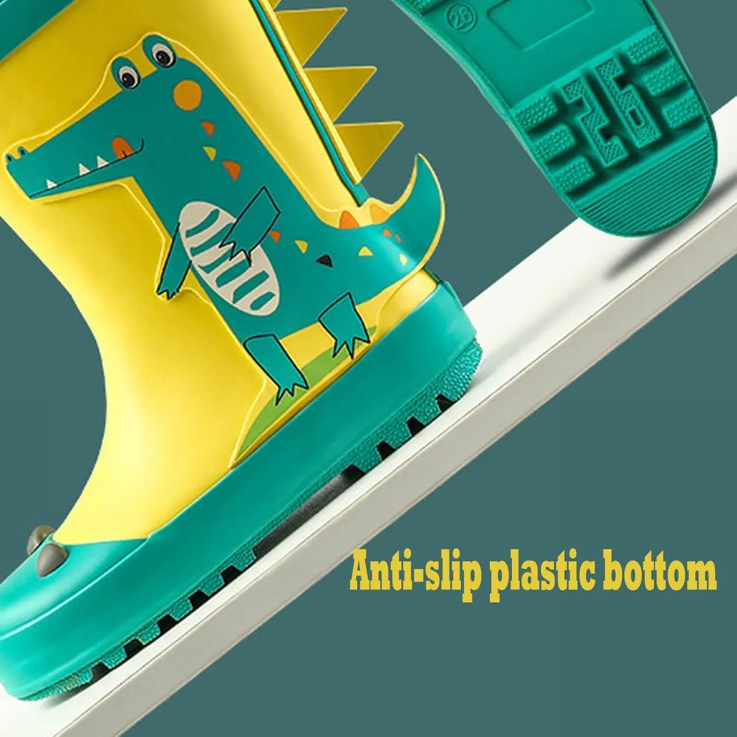 Children's Rain Shoes Boys and Girls Water Shoes Baby Rain Boots Water Boots in Large and Small Girls Dress Shoes