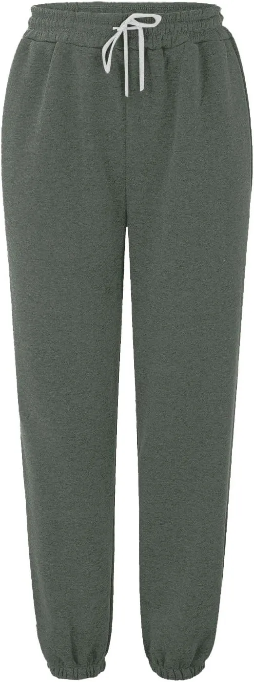 Cinch Bottom Sweatpants 2024 Women's Casual High Waisted Pockets Joggers Sport Workout Active Baggy Lounge Trousers