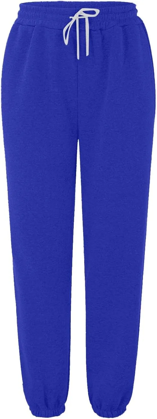 Cinch Bottom Sweatpants 2024 Women's Casual High Waisted Pockets Joggers Sport Workout Active Baggy Lounge Trousers