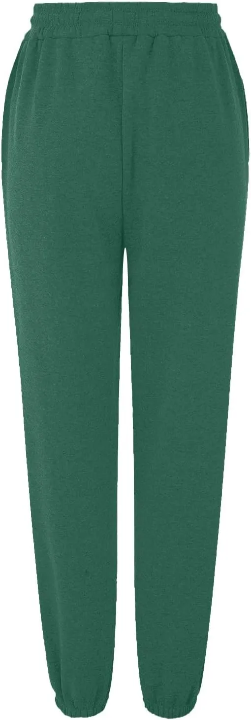 Cinch Bottom Sweatpants 2024 Women's Casual High Waisted Pockets Joggers Sport Workout Active Baggy Lounge Trousers