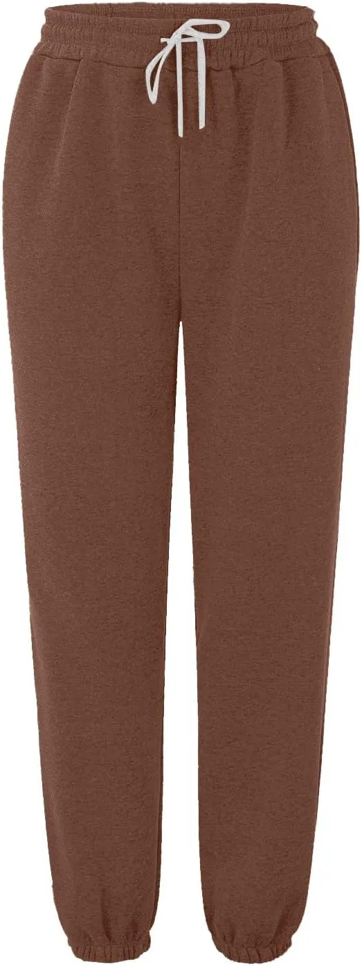 Cinch Bottom Sweatpants 2024 Women's Casual High Waisted Pockets Joggers Sport Workout Active Baggy Lounge Trousers