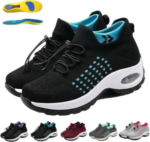 Comfort Wear Orthowear Shoes for Women, Comfortwear Ortho Shoes for Women Plantar Fasciitis, Air Cushion Ortho Stretch Cushion Shoes for Women with Insole