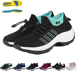 Comfort Wear Orthowear Shoes for Women, Comfortwear Ortho Shoes for Women Plantar Fasciitis, Air Cushion Ortho Stretch Cushion Shoes for Women with Insole