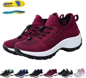 Comfort Wear Orthowear Shoes for Women, Comfortwear Ortho Shoes for Women Plantar Fasciitis, Air Cushion Ortho Stretch Cushion Shoes for Women with Insole