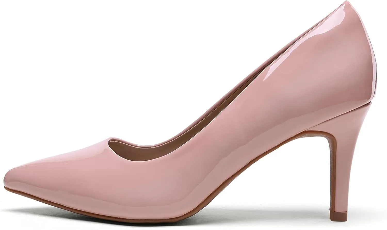 DREAM PAIRS Women's High Stiletto Heels Closed Pointed Toe Dress Pumps Shoes for Wedding Work Office Business, 3 Inches