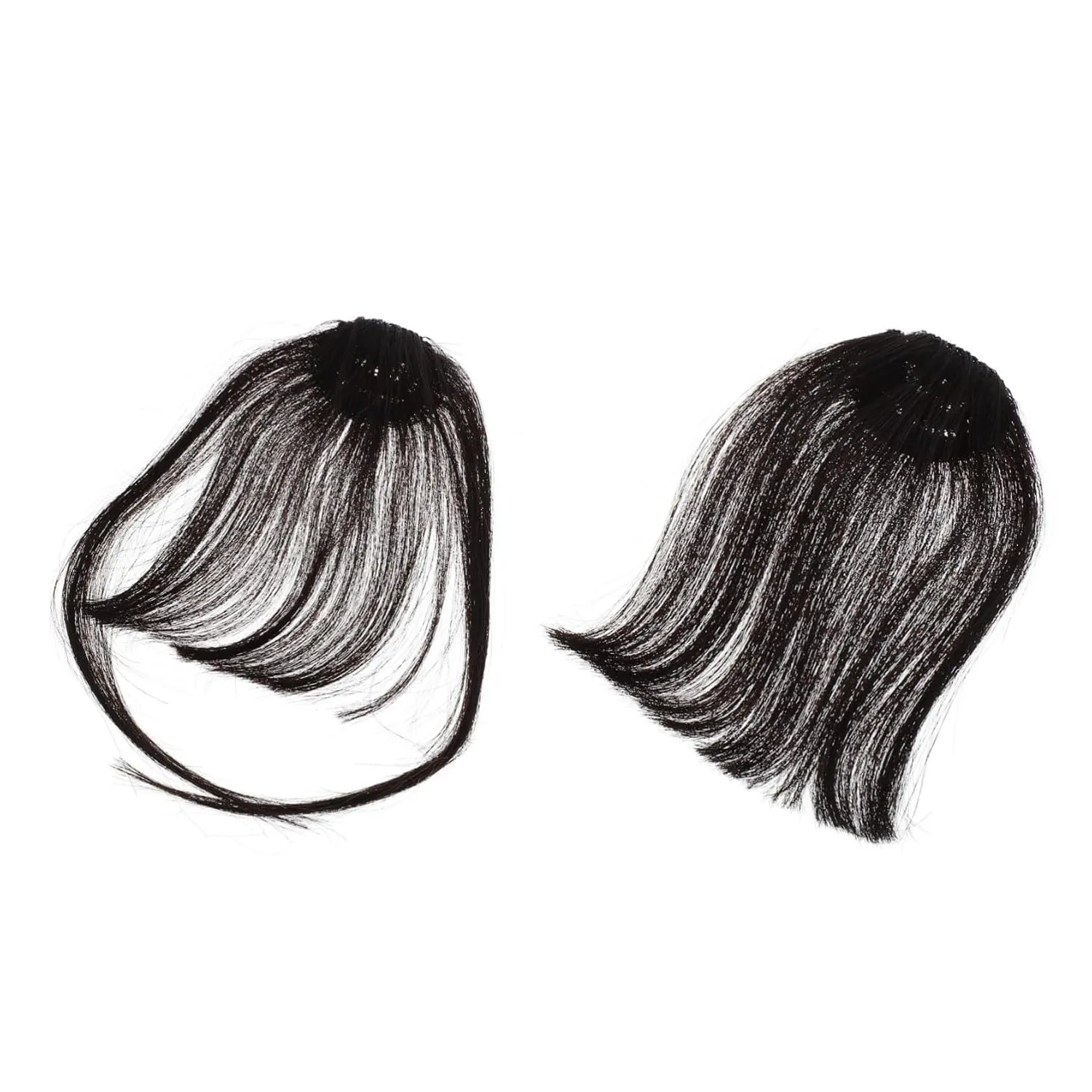 Fashionable Women Wig Clip in Air Fringe Invisible Bangs Hairpiece for Daily Use and Special Events