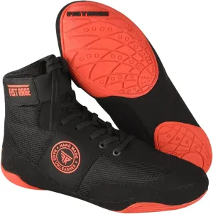 FISTRAGE Wrestling Shoes Fighting Sports Master Training Mesh and Rubber Sole Unisex Pro Men's and Youth Genuine Boot Light Weight | Combat Footwear for Adults