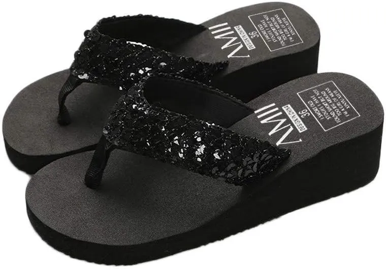 Flip Flops Womens Comfort Lightweight Soft Thong Sandals Orthopedic Slippers for Women Comfortable Summer Beach Thong Sandals